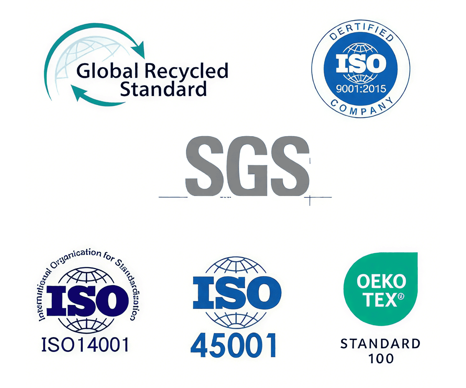 woven fabric certificates logo