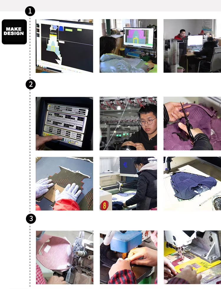 Jacquard Upper Manufacturing Process
