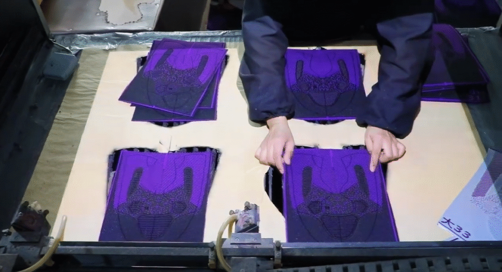 Kaichuang shoe upper manufacturer Production Process picture