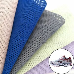 Perforated Sandwich Mesh Fabric for Sports Shoes