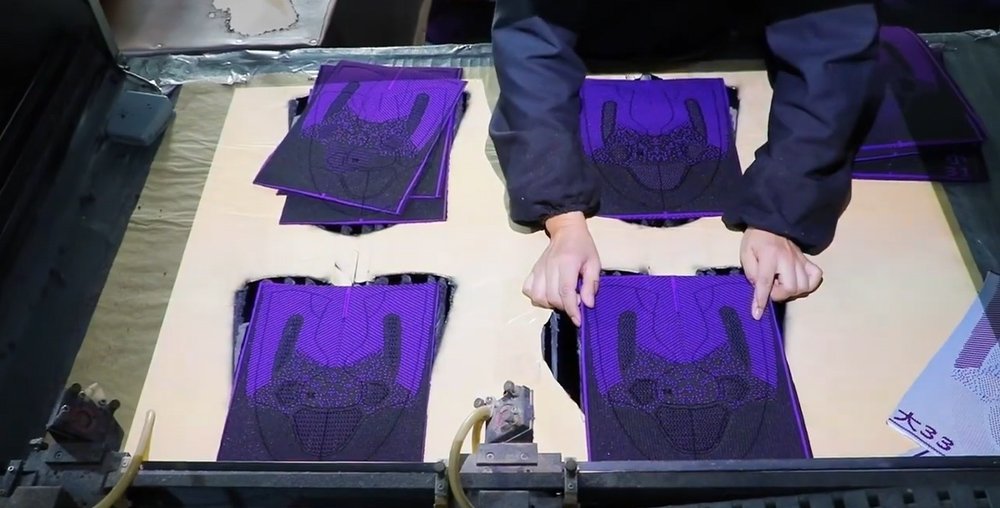 Kaichuang Jacquard Shoe Upper Manufacturer Factory