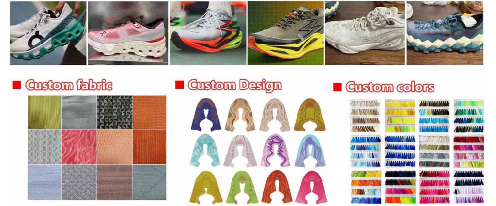 Running Shoe Upper Wholesale Suppliers Customization Services