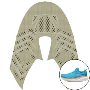 Wholesale Custom Polyester Running Shoe Upper