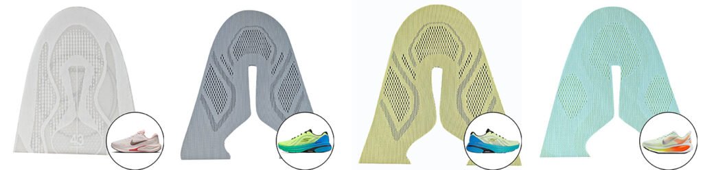 Flyknit Shoe Upper Manufacturers Product Display